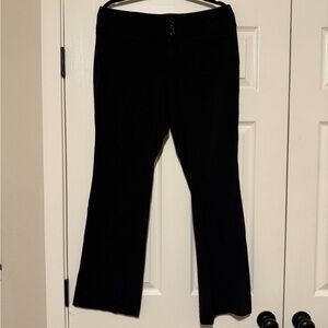 Classic Black Boot Cut Pants